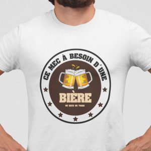 Tee-Shirt Besoin d’une Biere Tee-Shirt Besoin d’une Biere