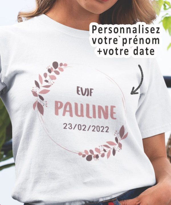 Tee-Shirt Couronne Personnalisee