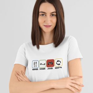 Tee-Shirt Cycle Geek 2 Tee Shirt Cycle Geek 3