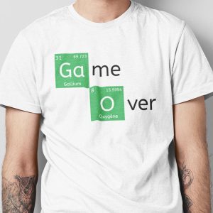 Tee-Shirt Game Over Breaking Tee-Shirt Game Over Breaking