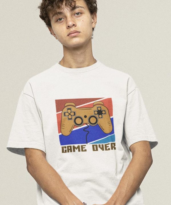 Tee-Shirt Game Over Manette