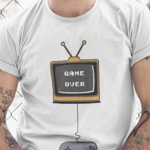 Tee-Shirt Game Over Retro Tee-Shirt Game Over Retro
