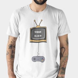 Tee-Shirt Game Over Retro