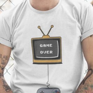 Tee Shirt Game Over Retro 3