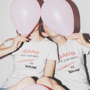 Tee-Shirt Gang de Copines Personnalise