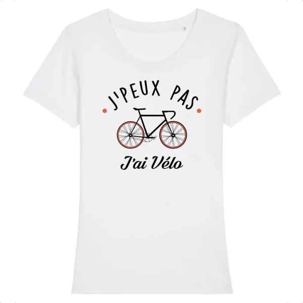 Tee Shirt J_peux pas j_ai velo