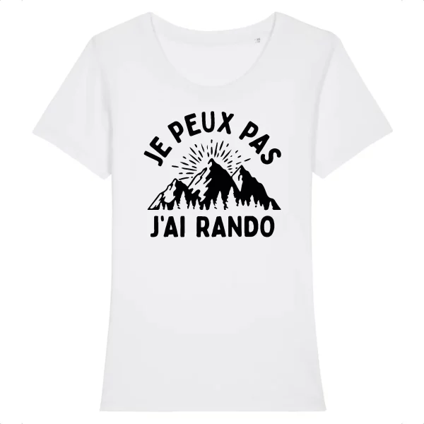 Tee Shirt Je peux pas j_ai rando