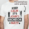 Tee-Shirt Keep Calm Bachelor