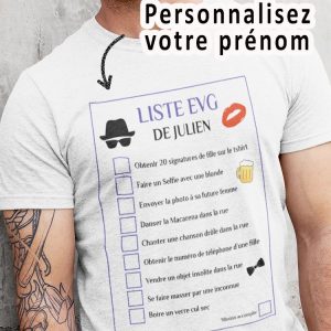 Tee-Shirt Liste EVG Tee-Shirt Liste EVG