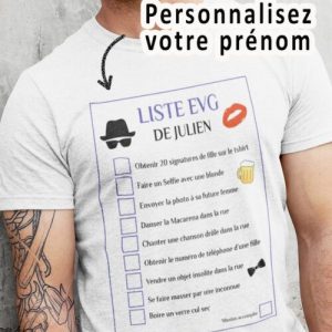 Tee-Shirt Liste EVG 2 Tee Shirt Liste EVG 3