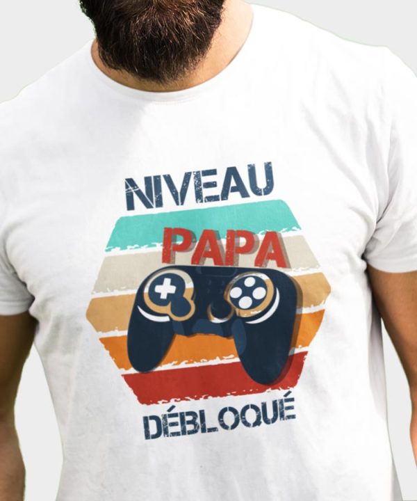 Tee-Shirt Niveau Papa Debloque