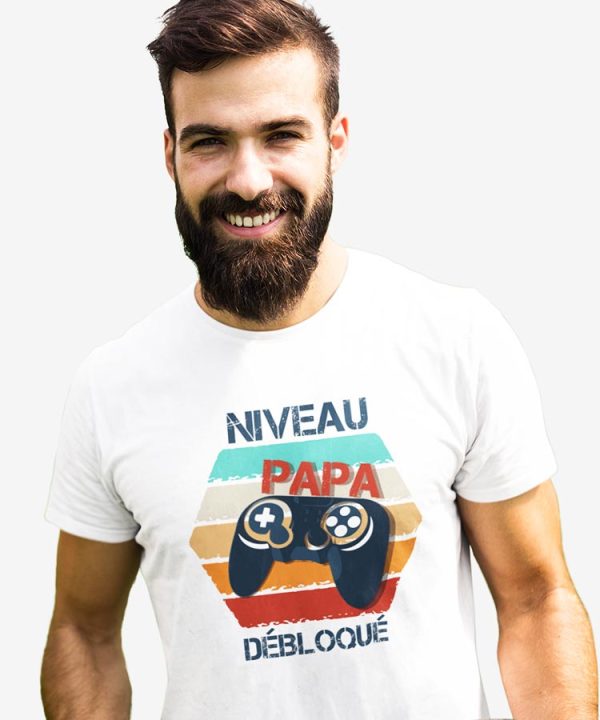 Tee-Shirt Niveau Papa Debloque