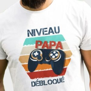Tee Shirt Niveau Papa Debloque 3