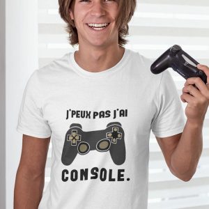 Tee-Shirt j’peux pas j’ai console