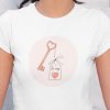 Tee-shirt – Cle love – Femme