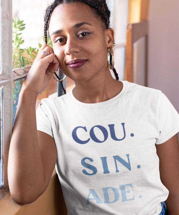 Tee-shirt – Cousinade bleu – Femme