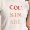 Tee-shirt – Cousinade rouge – Femme