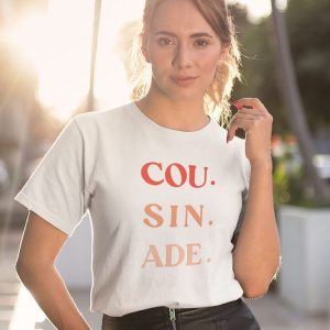 Tee-shirt – Cousinade rouge – Femme