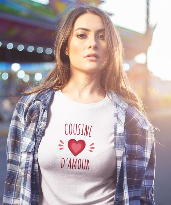 Tee-shirt – Cousine d’amour – Femme