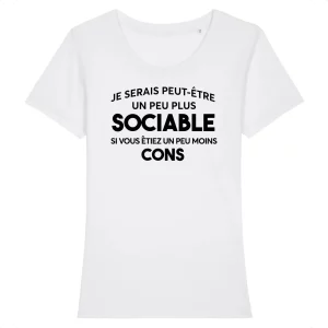Tee shirt Etre sociable