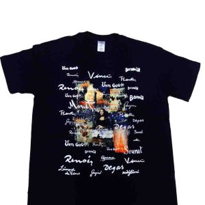 Tee shirt Grands peintres de Paris Tee shirt Grands peintres de Paris