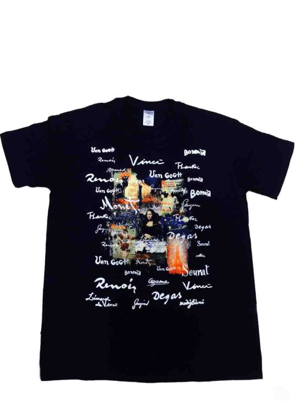 Tee shirt Grands peintres de Paris