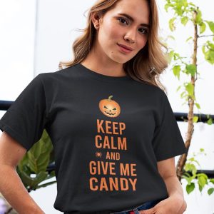 Tee-shirt Keep Calm Halloween Tee-shirt Keep Calm Halloween
