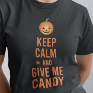 Tee-shirt Keep Calm Halloween Tee-shirt Keep Calm Halloween