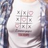 Tee-shirt – L’amour gagne toujours – Femme