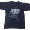 Tee shirt Monuments de Paris France original Noir