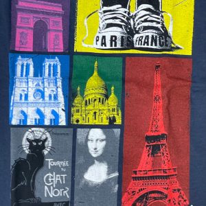 Tee shirt Paris France marine Tee shirt Paris France marine