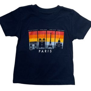 Tee shirt Paris monuments ombre Tee shirt Paris monuments ombre
