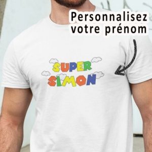 Tee shirt Super Personnalise 4