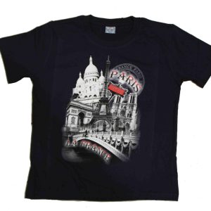 Tee shirt metro France Mon souvenir de Paris Tee shirt metro France Mon souvenir de Paris