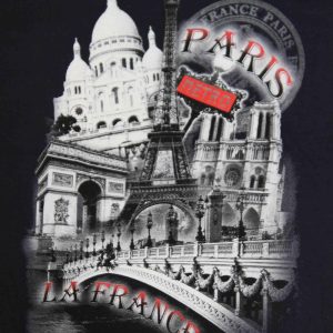 Tee shirt metro France Mon souvenir de Paris Tee shirt metro France Mon souvenir de Paris