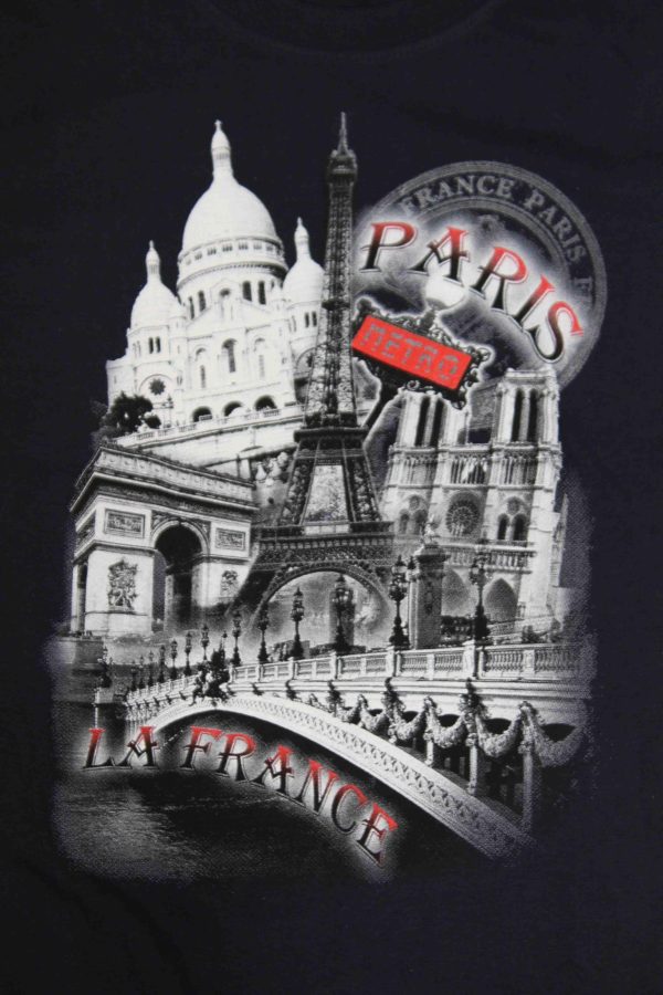 Tee shirt metro France Mon souvenir de Paris