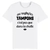Tee shirt rugby Les tampons – Pour homme