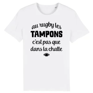 Tee shirt rugby Les tampons – Pour homme