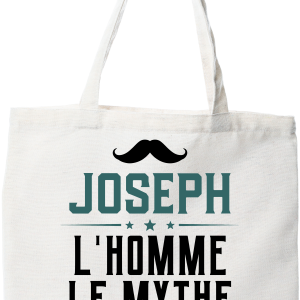 Tote bag coton recycle joseph l_homme le mythe la legende Tote bag coton recycle joseph l_homme le mythe la legende