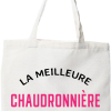 Tote bag coton recycle la meilleure chaudronniere au monde
