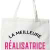 Tote bag coton recycle la meilleure realisatrice au monde