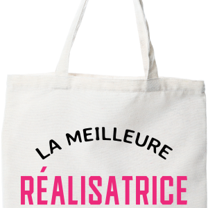 Tote bag coton recycle la meilleure realisatrice au monde