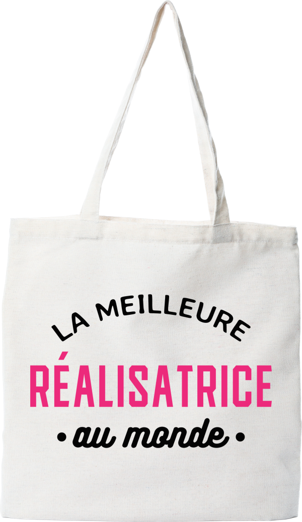 Tote bag coton recycle la meilleure realisatrice au monde