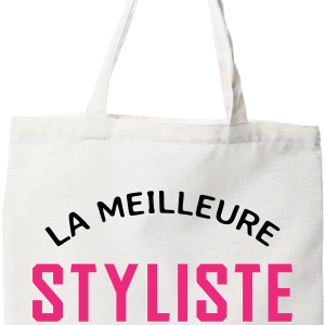 Tote bag coton recycle la meilleure styliste au monde