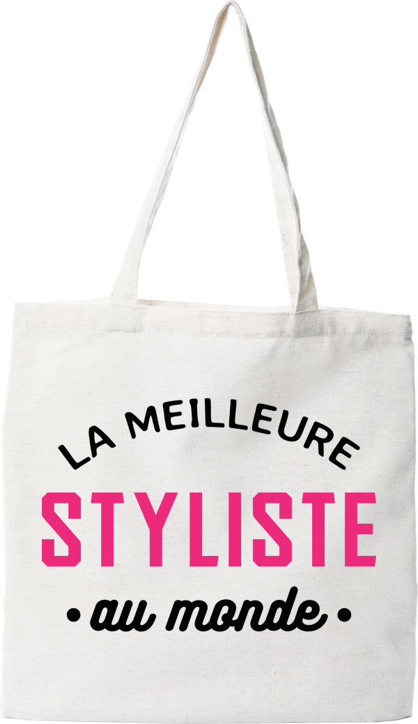 Tote bag coton recycle la meilleure styliste au monde