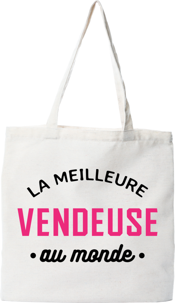 Tote bag coton recycle la meilleure vendeuse au monde