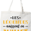 Tote bag coton recycle legende de juillet