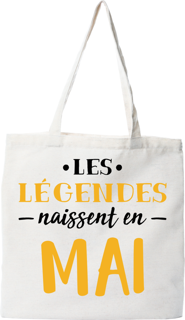 Tote bag coton recycle legende de mai