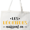 Tote bag coton recycle legende de septembre