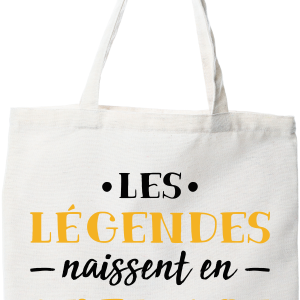 Tote bag coton recycle legende de septembre